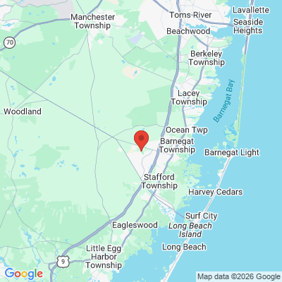 Map to  office in Barnegat, NJ