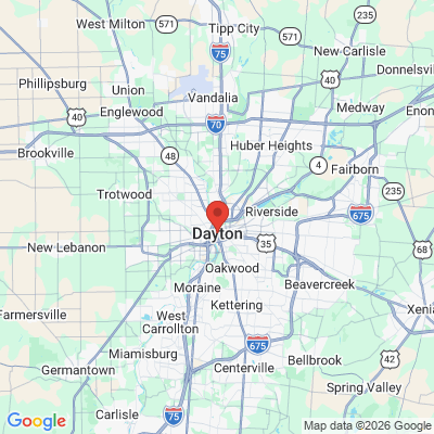 Map to  office in Dayton, OH