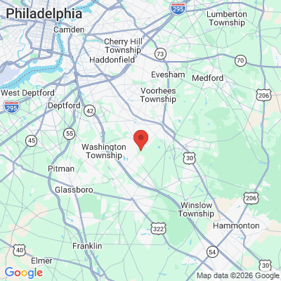 Map to  office in Williamstown, NJ