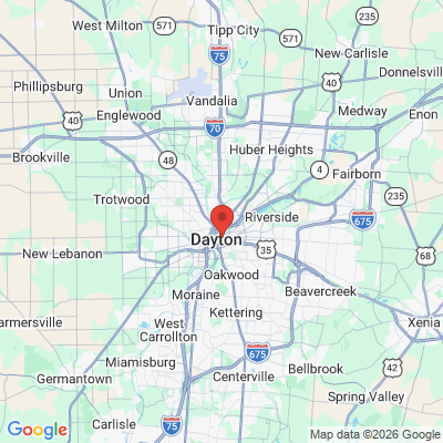 Map to  office in Dayton, OH