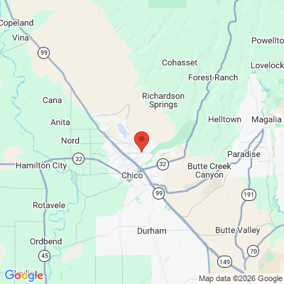 Map to  office in Ashley Harrison, DDS