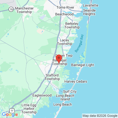 Map to  office in Barnegat, NJ