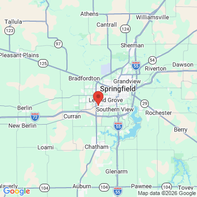 Map to  office in Springfield, IL