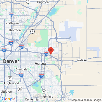 Map to  office in Aurora, CO