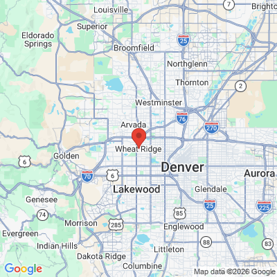 Map to  office in Wheat Ridge, CO