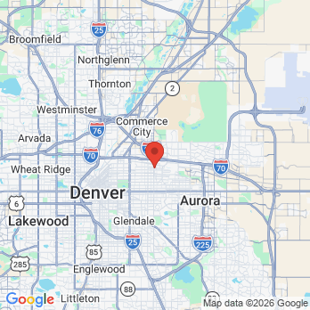 Map to Awesome Dental office in Denver, CO
