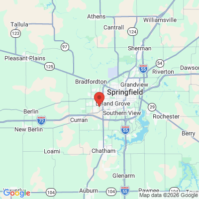 Map to  office in Springfield, IL
