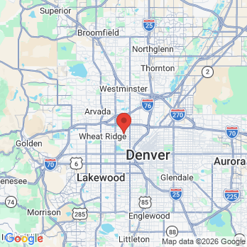 Map to Highland Dental Care office in Denver, CO