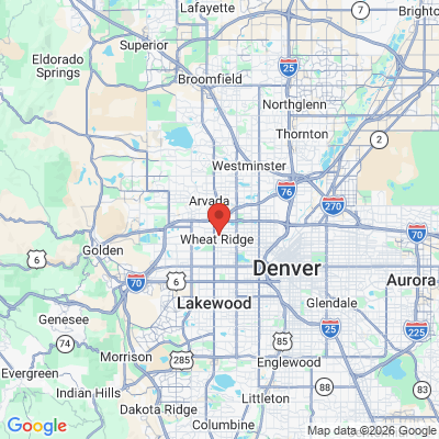Map to  office in Wheat Ridge, CO