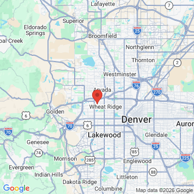 Map to  office in Wheat Ridge, CO