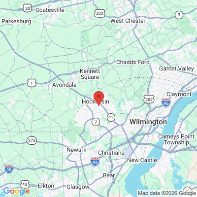Map to  office in Hockessin, DE
