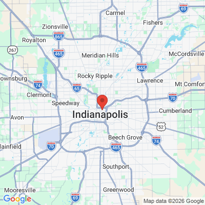 Map to  office in Indianapolis, IN