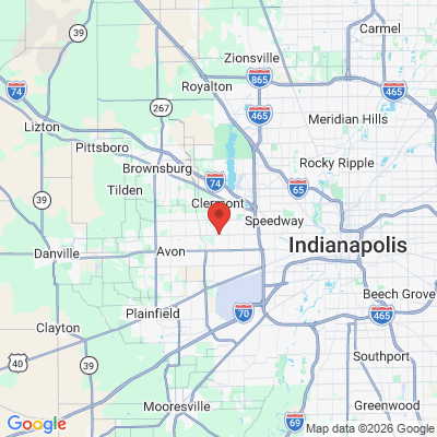 Map to  office in Indianapolis, IN