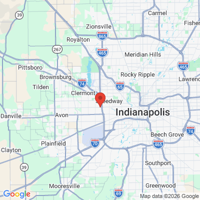 Map to  office in Indianapolis, IN