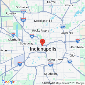 Map to P1 Dental Partners office in Indianapolis, IN