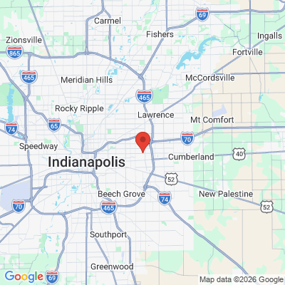 Map to  office in Warren Park, IN