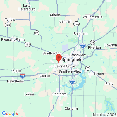 Map to  office in Springfield, IL