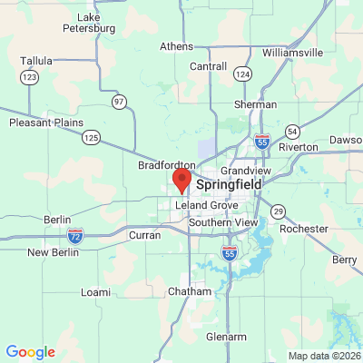 Map to  office in Springfield, IL