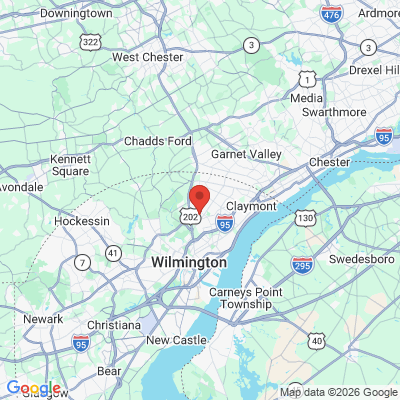Map to  office in Wilmington, DE