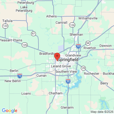 Map to  office in Springfield, IL