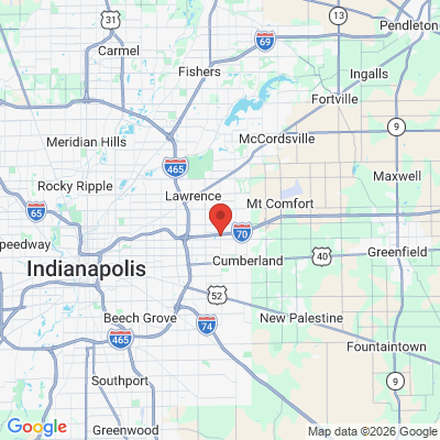 Map to  office in Indianapolis, IN