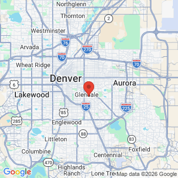 Map to Reiser dental office in Denver, CO
