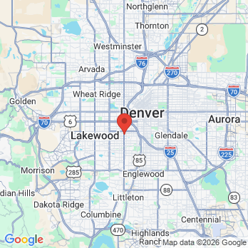 Map to Escala Family Dentistry office in Denver, CO