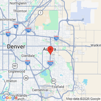 Map to Primary Office office in Aurora, CO