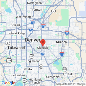 Map to My Cherry Creek Dentist office in Denver, CO