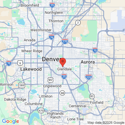 Map to  office in Denver, CO