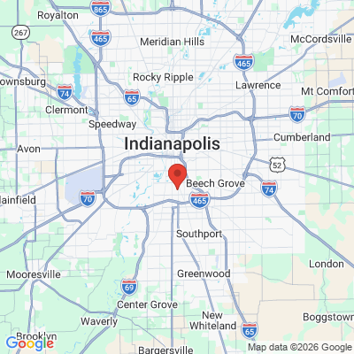 Map to  office in Indianapolis, IN