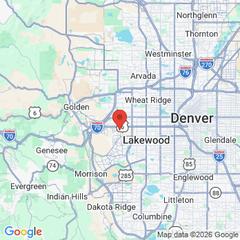 Map to Cynthia A. O'Dowd, DMD office in Lakewood, CO