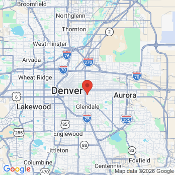 Map to LêDowns Dentistry - Clermont St office in Denver, CO