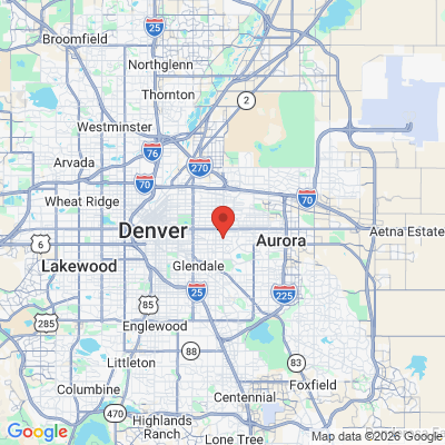 Map to  office in Denver, CO