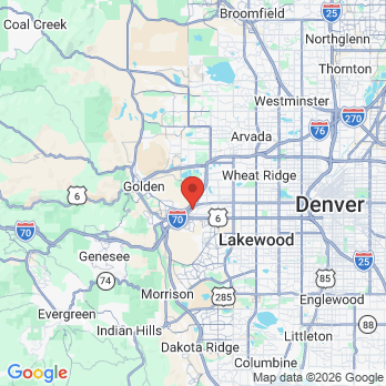 Map to Aspen Dental office in Lakewood, CO