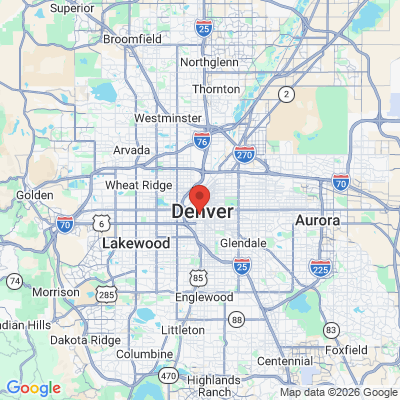 Map to  office in Denver, CO