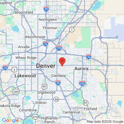 Map to  office in Denver, CO