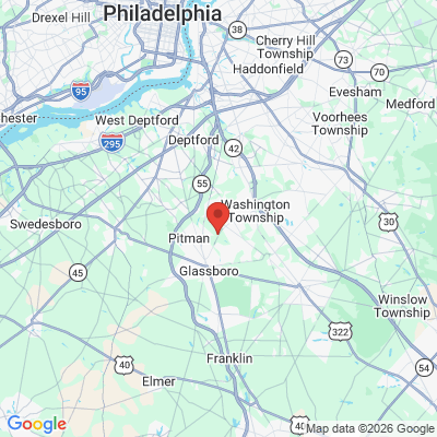Map to  office in Sewell, NJ