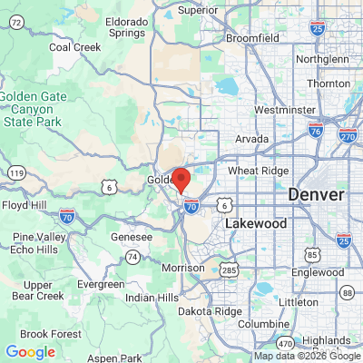 Map to  office in Golden, CO