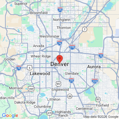 Map to  office in Denver, CO