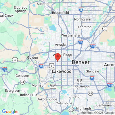 Map to  office in Lakewood, CO