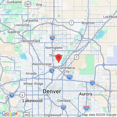 Map to  office in Welby, CO