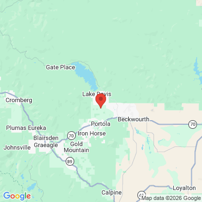 Map to  office in Eastern Plumas Health Care