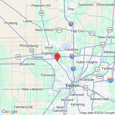 Map to  office in Dayton, OH