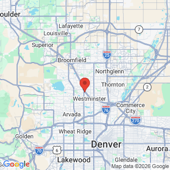Map to Primary Office office in Westminster, CO