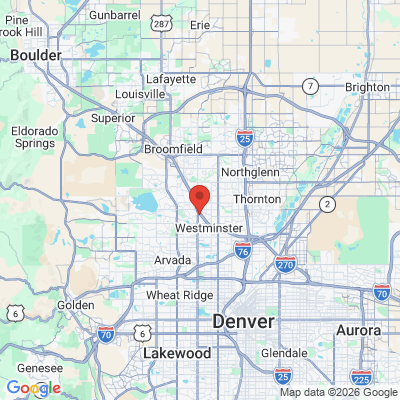Map to  office in Westminster, CO