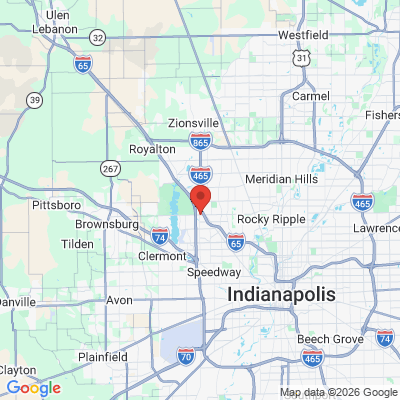 Map to  office in Indianapolis, IN