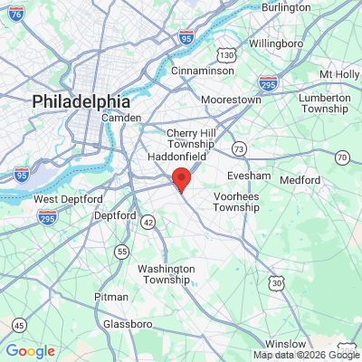 Map to  office in Magnolia, NJ