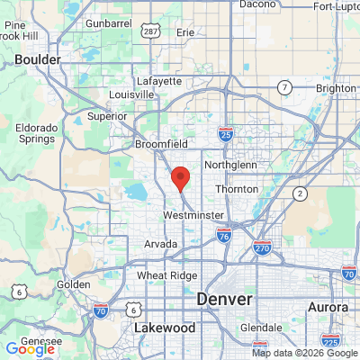 Map to  office in Westminster, CO