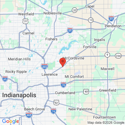 Map to  office in Indianapolis, IN